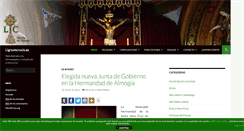 Desktop Screenshot of lignumcrucis.es